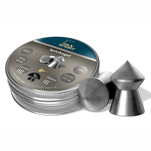 H&N Spitzkugel 6.35мм.  1,61г 150шт.