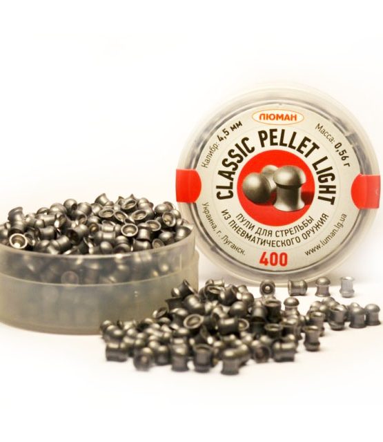 Пули «Люман» Classic Pellets Light, 0,56 г. по 400 шт.