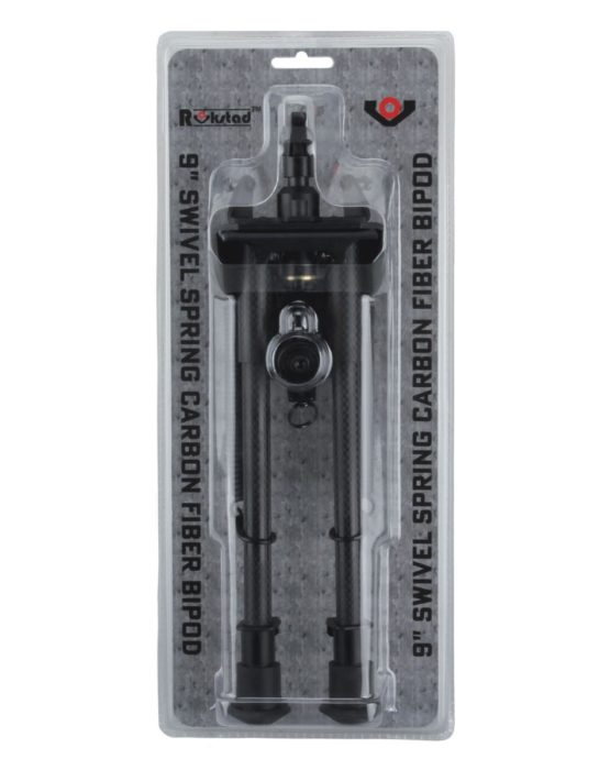 Сошки поворотные 9-13.5» Carbon (реплика HARRIS S) (RSCFS-09) 8