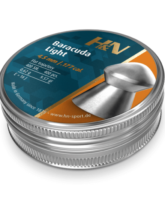 H&N Baracuda Light 4,5мм 0,62г (400 шт)