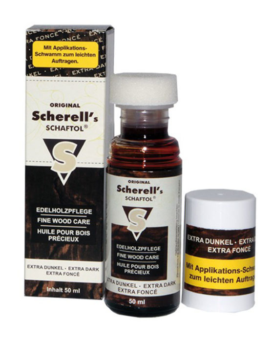 Масло для дерева Scherell`s SCHAFTOL extra dunkel, 50ml (темно коричневый)