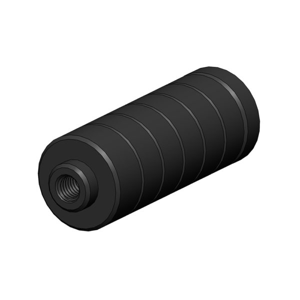 Тактическая ручка CR123 для сошек Atlas BT10-LW17 (отсек для батареи CR123)